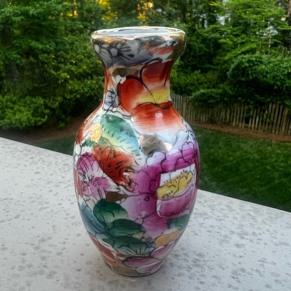 Antique Chinese Export Handmade/Painted Miniature Porcelain